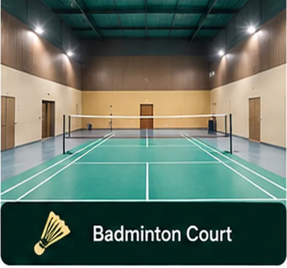 Patel Neotown amenity – Badminton Court