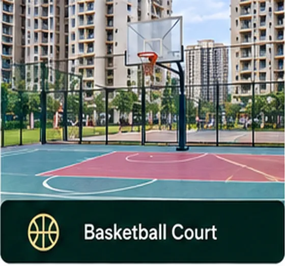 Patel Neotown amenity – Basketball Court