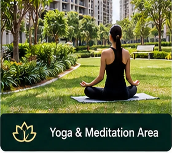 Patel Neotown amenity – Yoga & Meditation Area